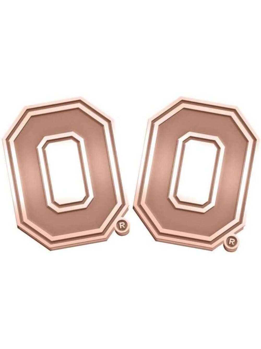 Stylish Ohio State O Logo Cuff Links - Perfect for Game Day or Formal Events